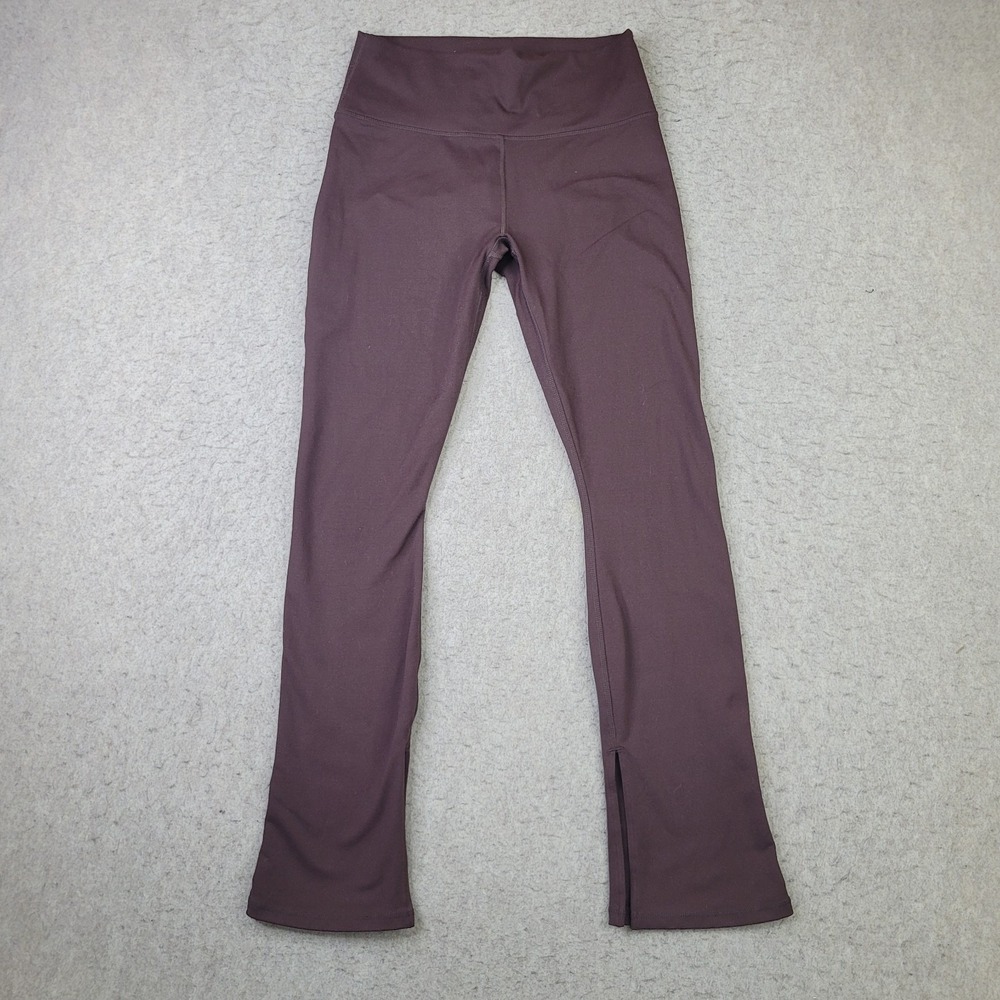 FableticsDefine PowerHold Split Hem Legging Brown Womens M Performance Active